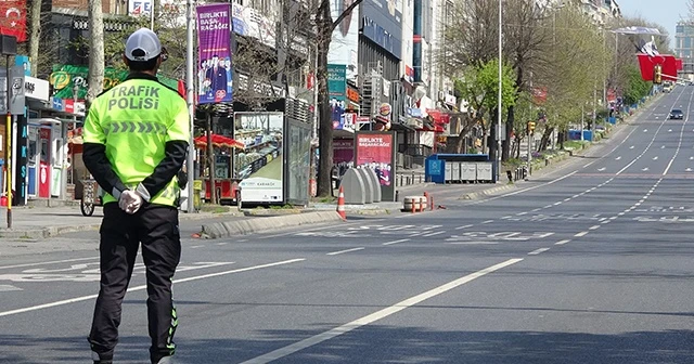 Sokağa çıkma kısıtlamasının ikinci gününde denetimler sürüyor