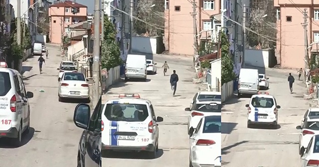 Sokağa çıkma yasağını ihlal ettiler: Doğal gaz dağıtım aracını polis sanınca kaçtılar