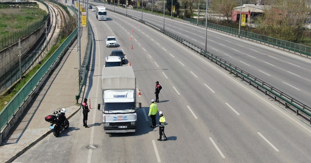 Sokağa çıkma yasağının 2. gününde de polisler kuş uçurtmadı