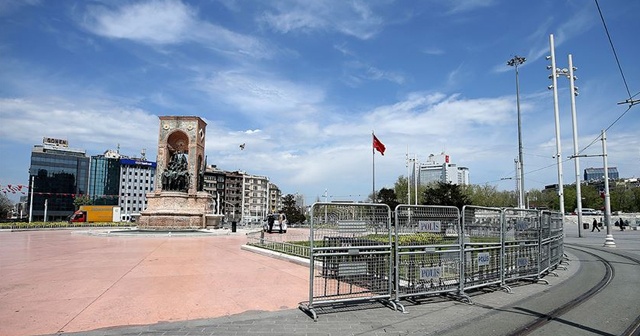 Taksim Meydanı&#039;nda 1 Mayıs tedbirleri