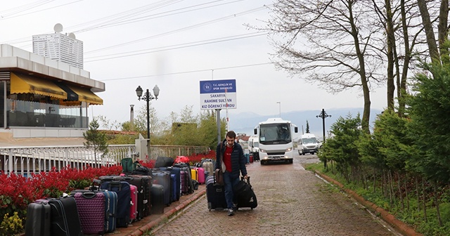 Ukrayna&#039;dan gelen vatandaşlar öğrenci yurduna yerleştirildi