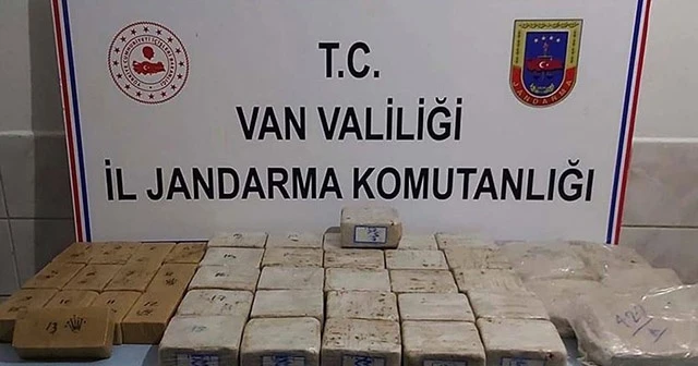 Van'da 39 kilogram eroin ele geçirildi