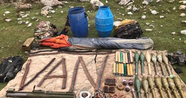 Van’da patlayıcı ve mühimmat ele geçirildi