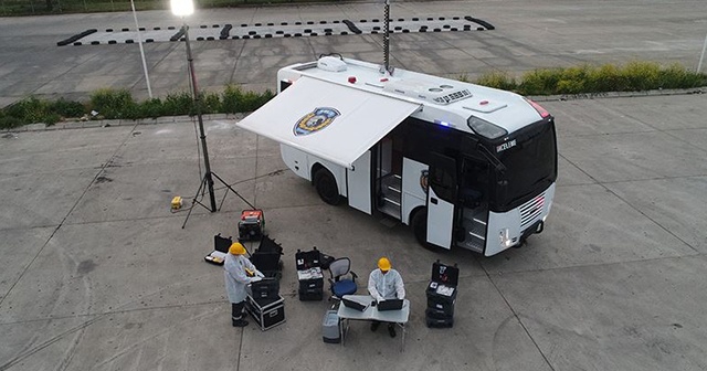 Yeni nesil kriminal inceleme aracı &#039;Kıraç&#039;lar polisin hizmetinde