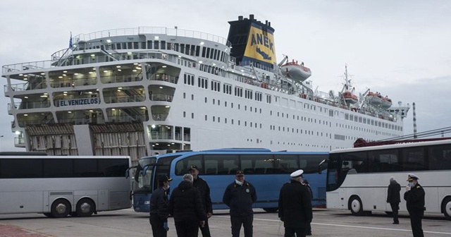 Yunanistan&#039;daki El. Venizelos gemisinde Kovid-19 testi negatif çıkanların tahliyesi tamamlandı