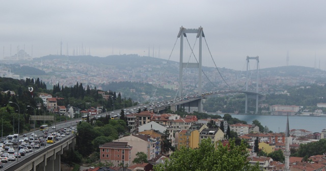 15 Temmuz Şehitler Köprüsü&#039;nde trafik