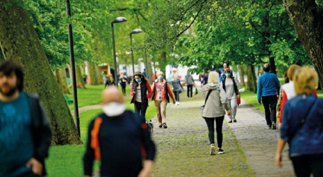 48 günün ardından parklara akın