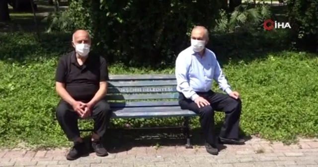 65 yaş üstü vatandaşlar parklara akın etti