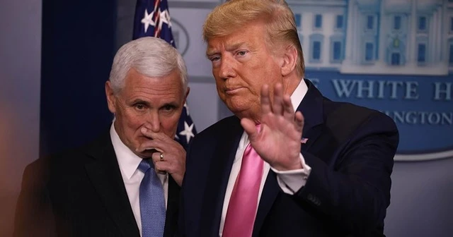 ABD Başkan Yardımcısı Pence, Kovid-19 nedeniyle Trump'a yaklaşmıyor