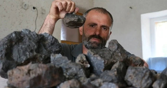 Adaçayı toplarken göktaşı bulduğunu iddia etti