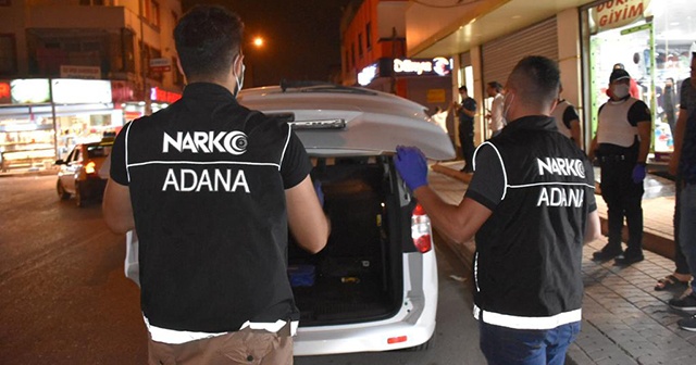 Adana’da 410 polisle operasyon