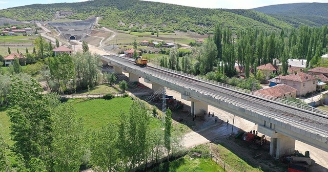 Ankara-Sivas YHT hattında sona doğru