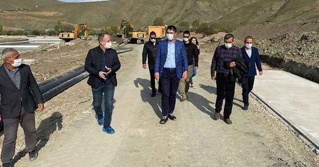 Bakan Kurum İmrahor Vadisi çalışmalarını yerinde inceledi