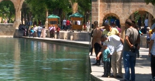 Balıklıgöl’e ilk yerli turistler gelmeye başladı