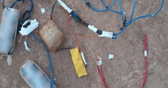 Barış Pınarı bölgesinde el yapımı patlayıcı komandolarca imha edildi