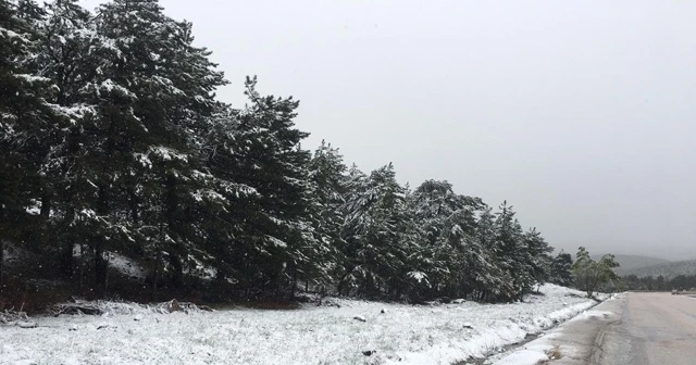 Başkent'te kar sürprizi