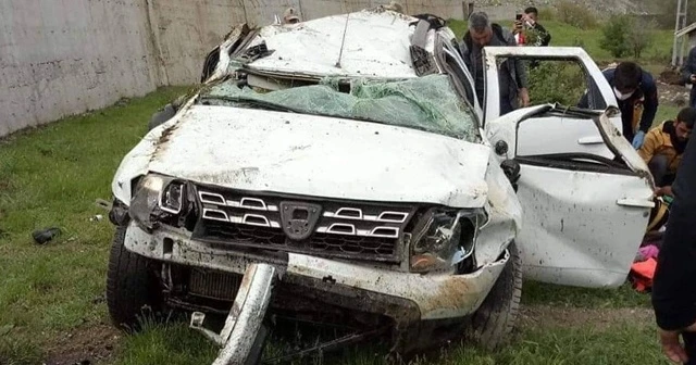 Bingöl’de feci kaza: 1 ölü, 2 yaralı