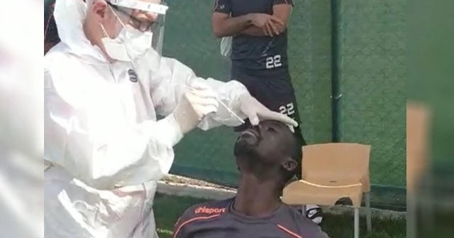 Cisse'nin korona testindeki komik anları