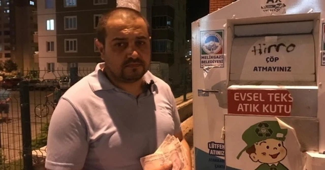 Çocuklarının kıyafeti yerine 2 bin TL'yi attı