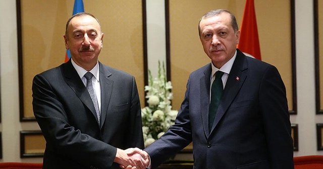 Cumhurbaşkanı Erdoğan, Azerbaycan Cumhurbaşkanı Aliyev ile telefonda görüştü