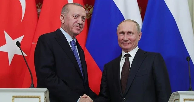 Cumhurbaşkanı Erdoğan, Putin ile görüştü