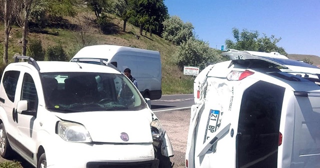 Diyarbakır&#039;da trafik kazası