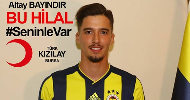 Fenerbahçe kalecisi Altay Bayındır’dan Türk Kızılay’ına bağış