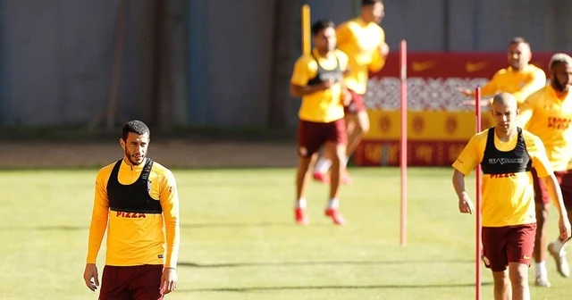 Galatasaray günü çift antrenmanla geçirdi