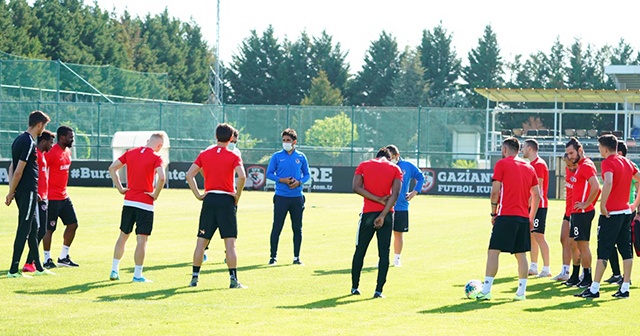 Gaziantep FK korona sonrası ilk antrenmanını yaptı