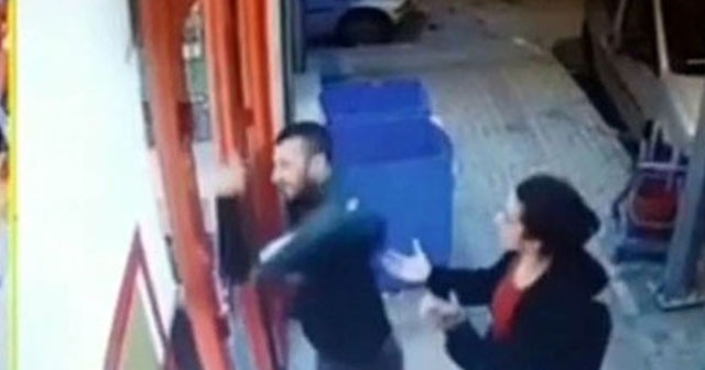 Genç kıza kabusu yaşattı, çalıştığı markete saldırdı