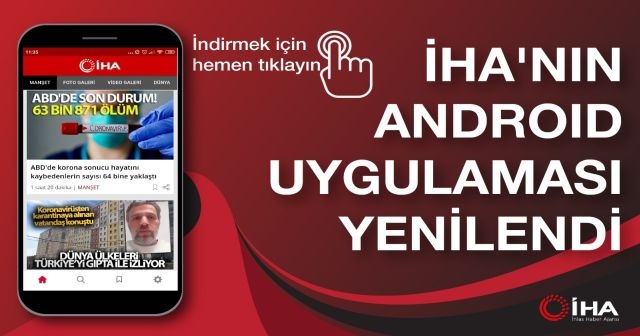 İHA&#039;nın Android uygulaması yenilendi