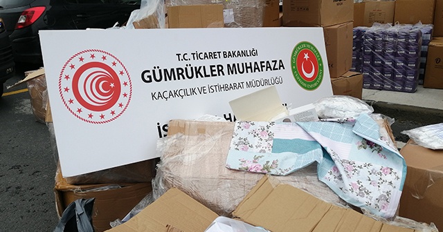 İstanbul’da 554 bin 170 adet tıbbi maske ele geçirildi