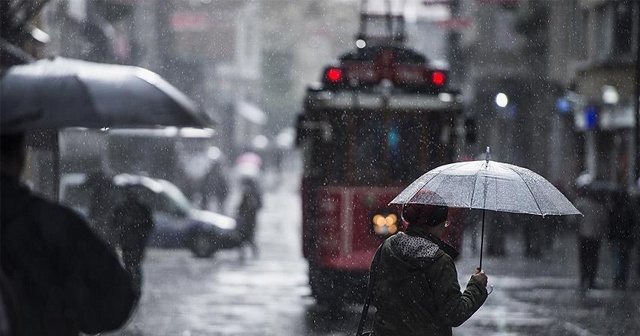 İstanbul için kuvvetli sağanak uyarısı