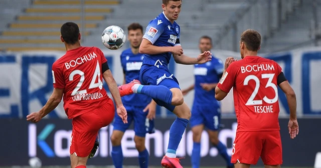 Karlsruher SC - Bochum maçında gol sesi yok