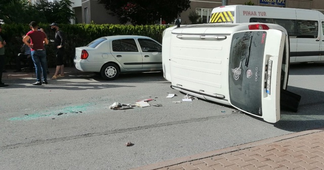 Kayseri&#039;de trafik kazası: 1 yaralı