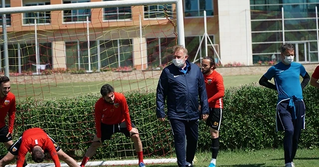 Kayserispor, Fenerbahçe maçı hazırlıklarını sürdürüyor