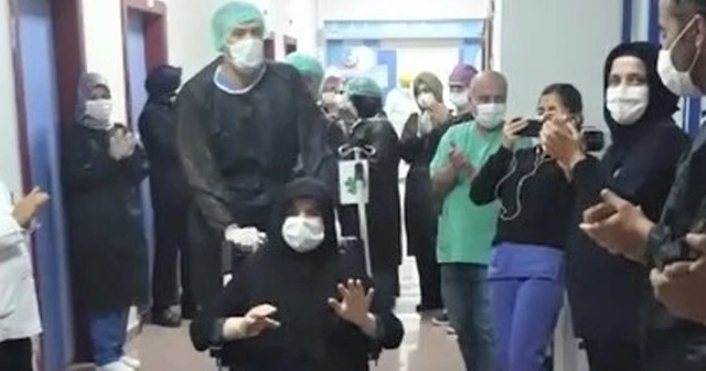 Kocasını kaybeden kadın koronayı yendi