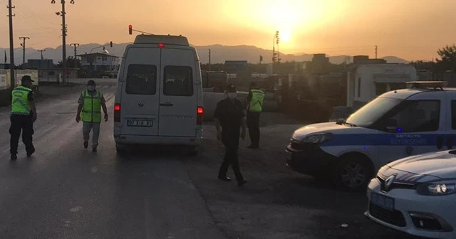 Korona virüs kurallarını ihlal eden 7 servise 13 bin 372 TL ceza