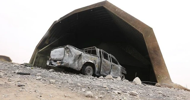 Libya ordusundan Vatiyye Üssü'nden kaçan Hafter milislerine hava operasyonu