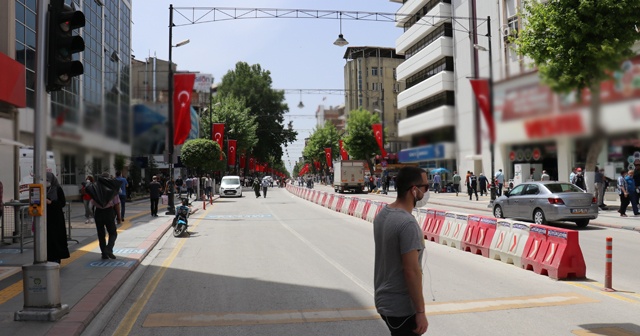 Malatya’da kapalı caddeler 21 Mayıs’ta açılıyor