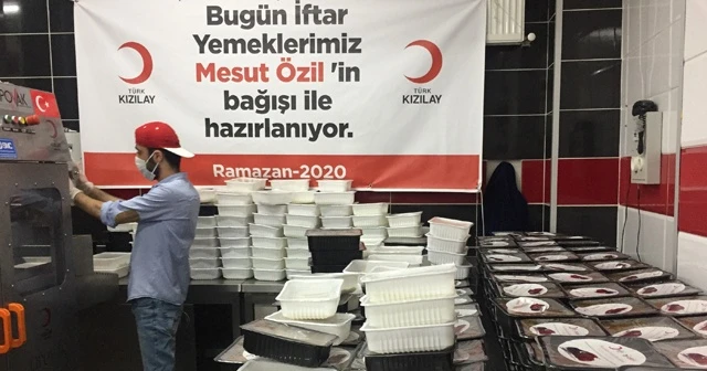 Mesut Özil’in bağışı ihtiyaç sahiplerine ulaştırıldı