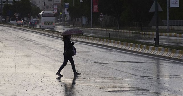 Meteorolojiden bazı bölgeler için yağış uyarısı