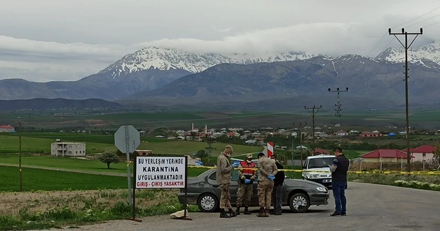 Nişan merasiminden sonra mahalle karantinaya alındı