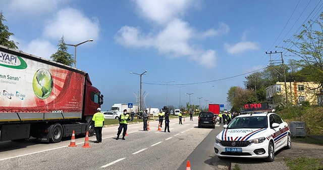 Ordu’da araç sürücülerine bir haftada 41 bin lira ceza