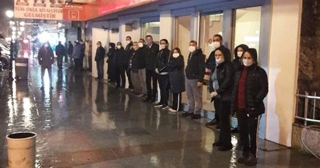 Rize’de kan bağışı kuyruğu