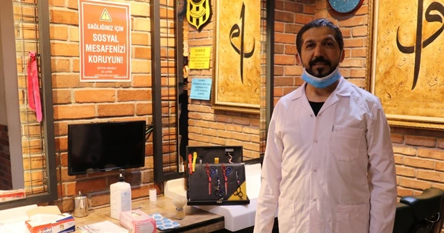 Sağlık çalışanlarını ücretsiz tıraş edecek