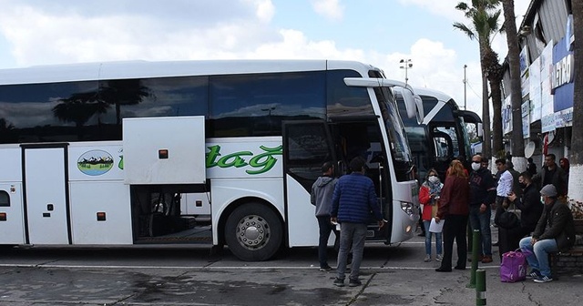 Şehirler arası otobüsler sefere hazır