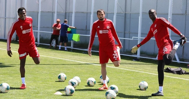 Sivasspor, Denizlispor maçı hazırlıklarını sürdürdü