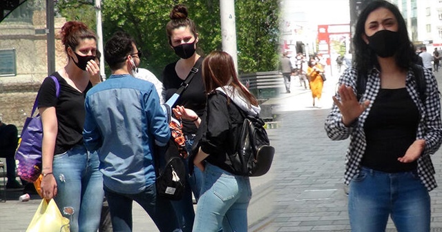 Taksim’de uyarılara aldırış etmeyen turistler polisle tartıştı!