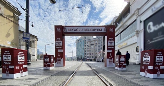 Taksim Meydanı ve İstiklal Caddesi’nde yeni koronavirüs önlemi